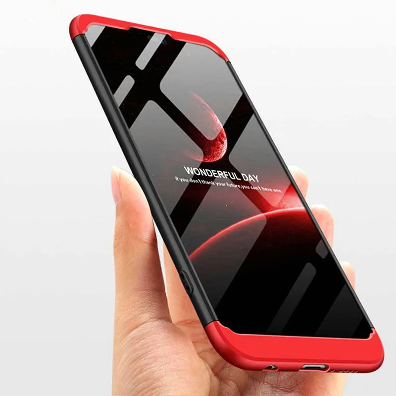 

360 Degree Full Cover For Huawei Honor 9 Honor 10 Plastic Case Dirt Resistant 3 In 1 Mobile Phone Cases For Huawei P20 Lite Pro