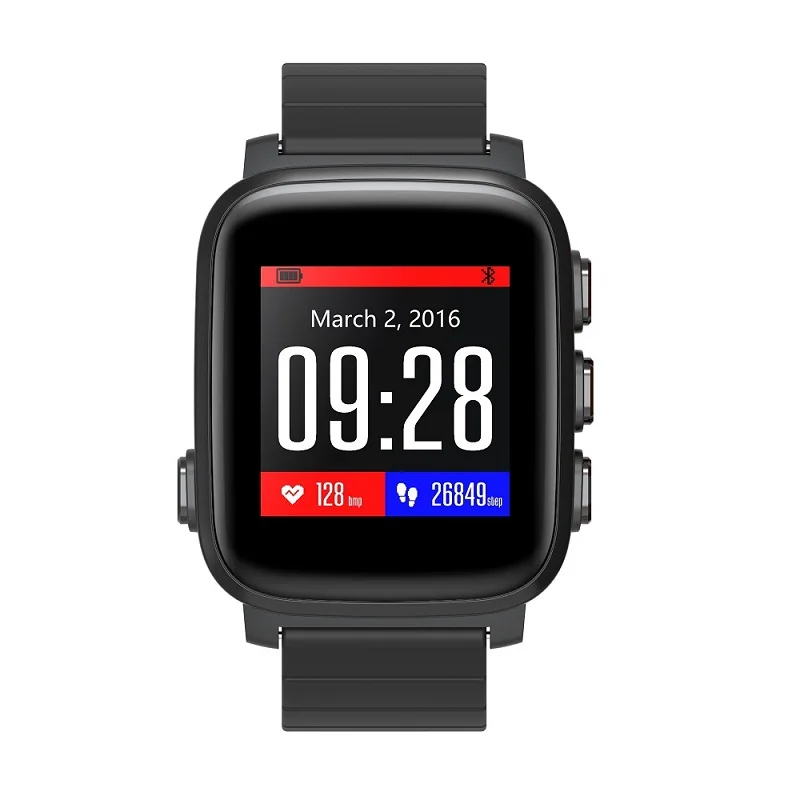 

2018 New Design Bluetooth Waterproof Smart Watch Heart Rate Monitor GPS Pedometer Sport Smart Band for Android iOS pk xiaomi Mi