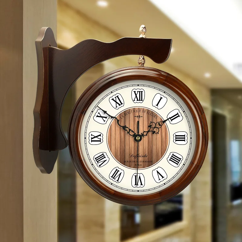 Большие настенные часы Meijswxj из дерева обои для гостиной|living room wall clocks|large clockwall clock