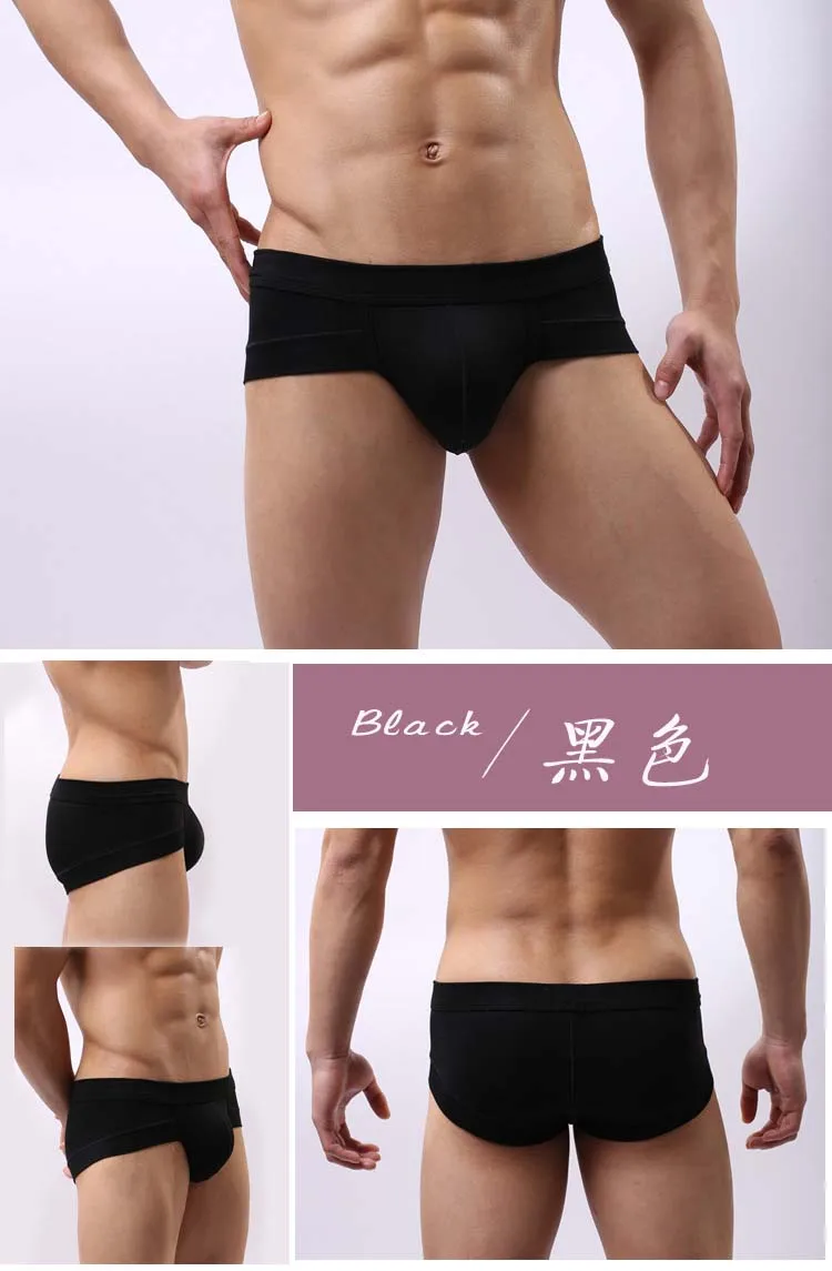 Sexy Fashion Brand Modal U Convex Men's Underwear Male Modal Panties Male Calzoncillos Hombre Slips Homme Mens Panties Man 10
