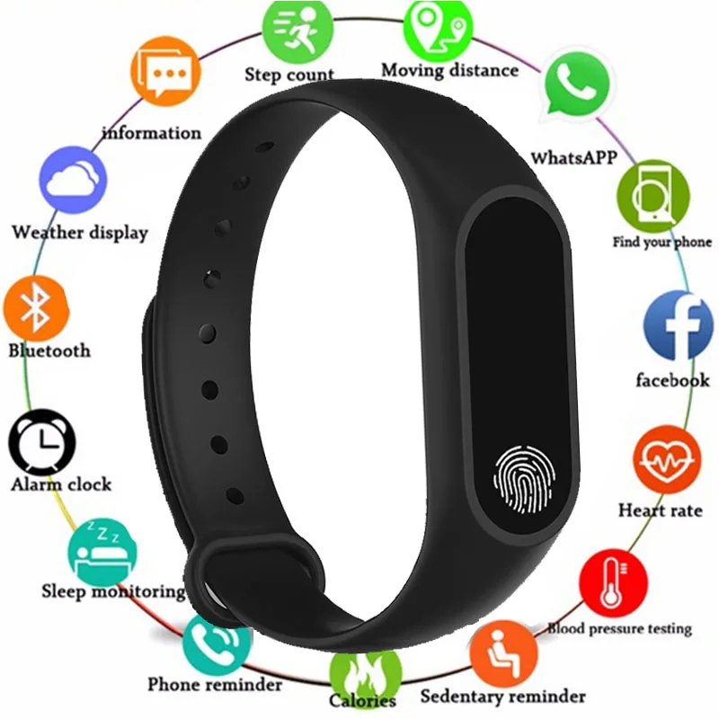 

Smart Bracelet Men Women Sport Smartwatch For Android IOS Fitness Tracker Electronics Smart Clock Wristbands Smartband Smartwach
