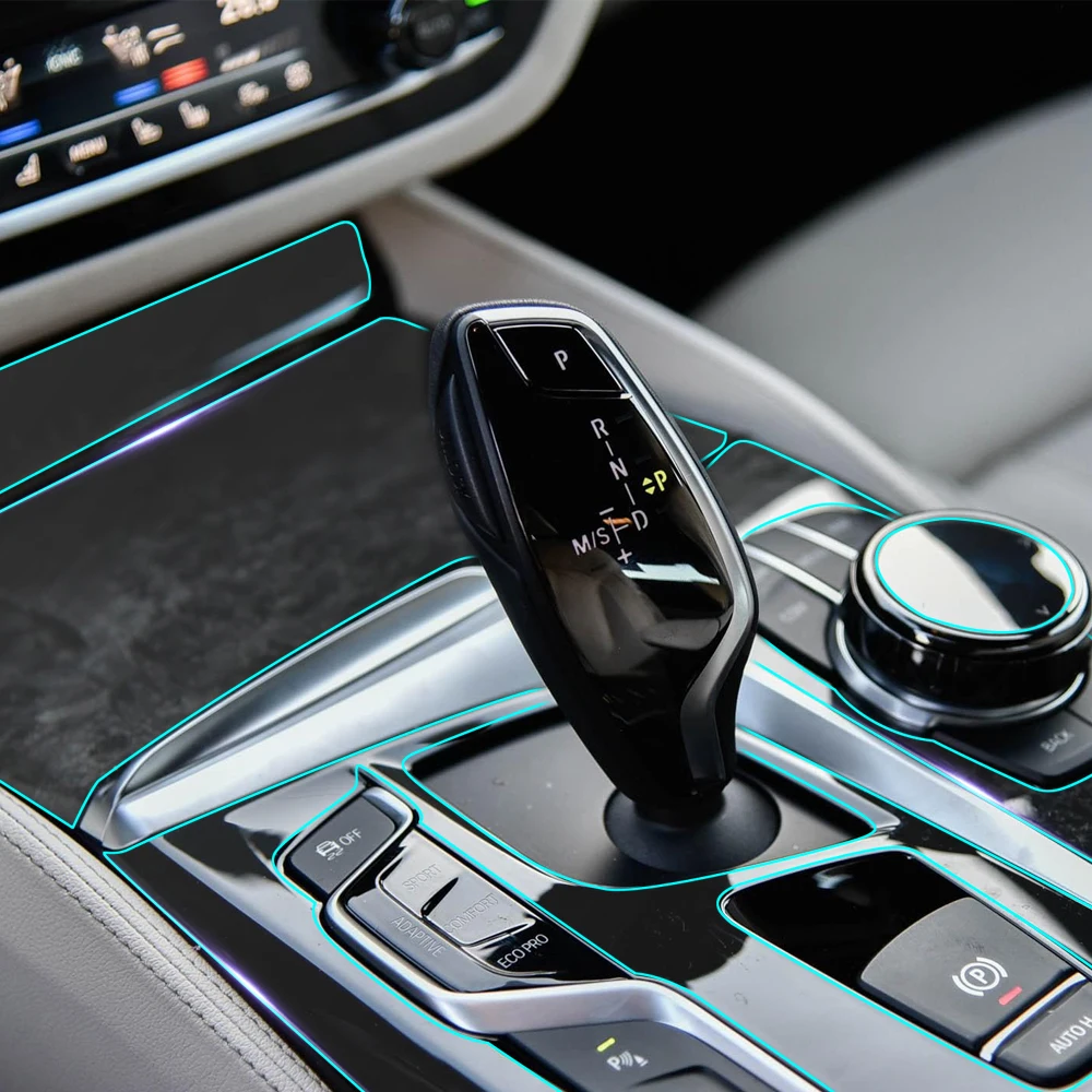 

Anti Scratch Clear Car Interior Transparence Film Central Console Panel Protective Sticker for BMW 6 Series GT Gran Turismo G32
