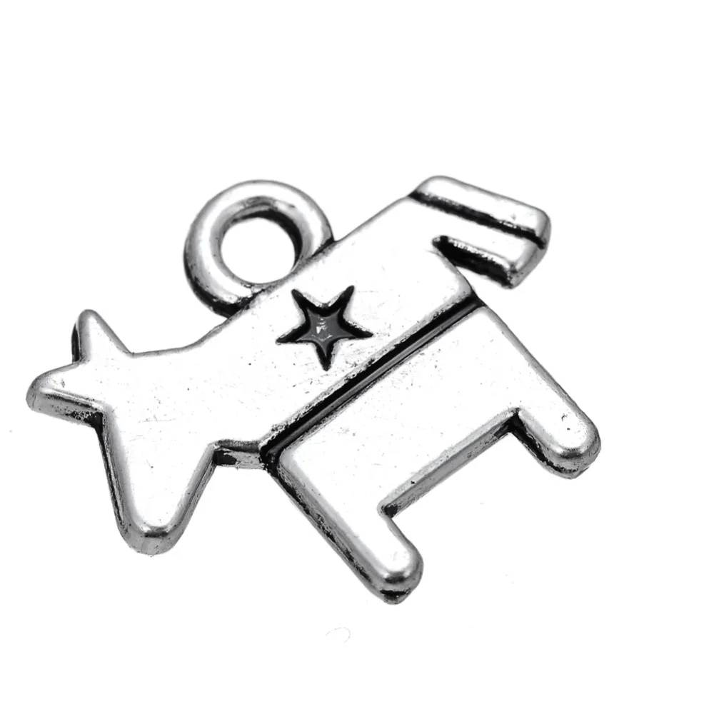 My shape 30 шт демократный символ Ослик подвески|charm charm|democrat charmsymbol charms |