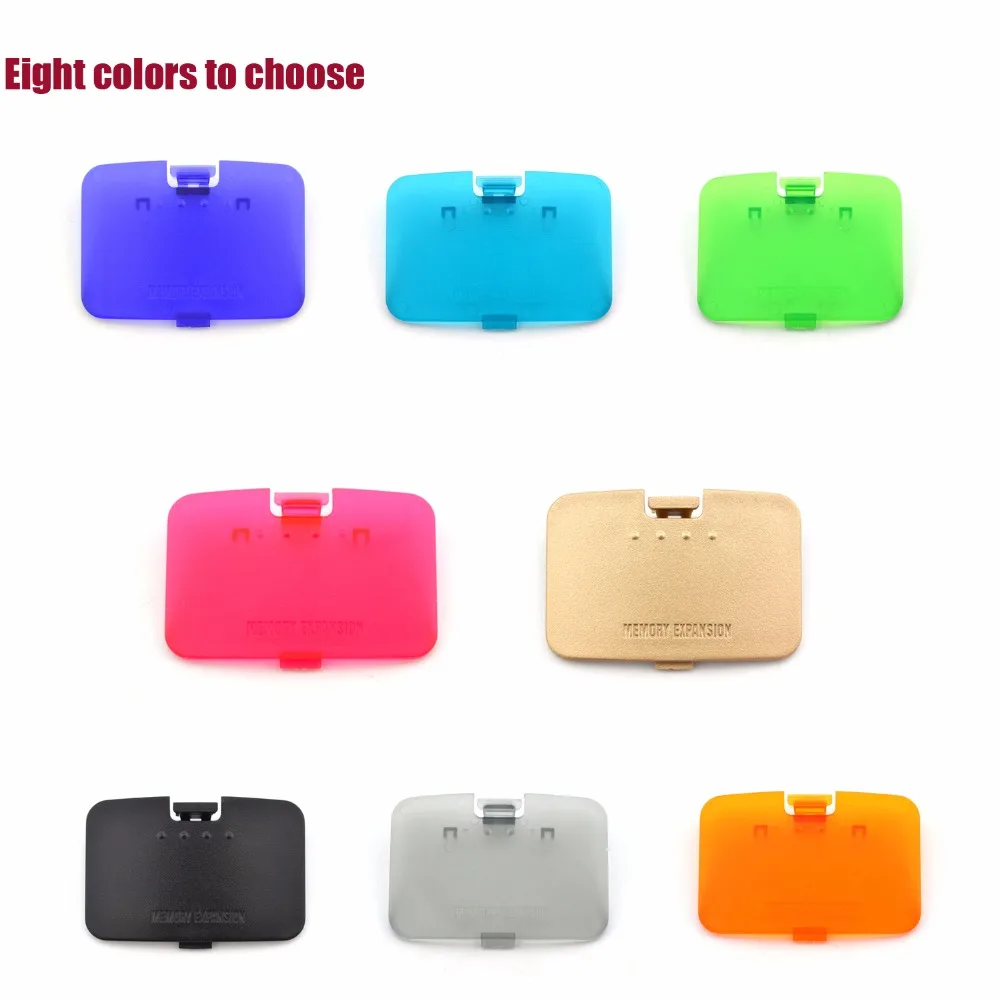 

500PCS Replacement Jumper Pak Memory Expansion Door Cover Lid Part for Nintend 64 for N64 repair part