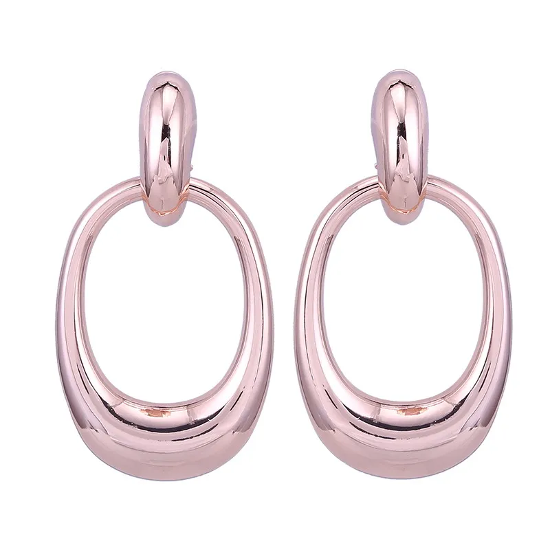 Rose Gold Oval