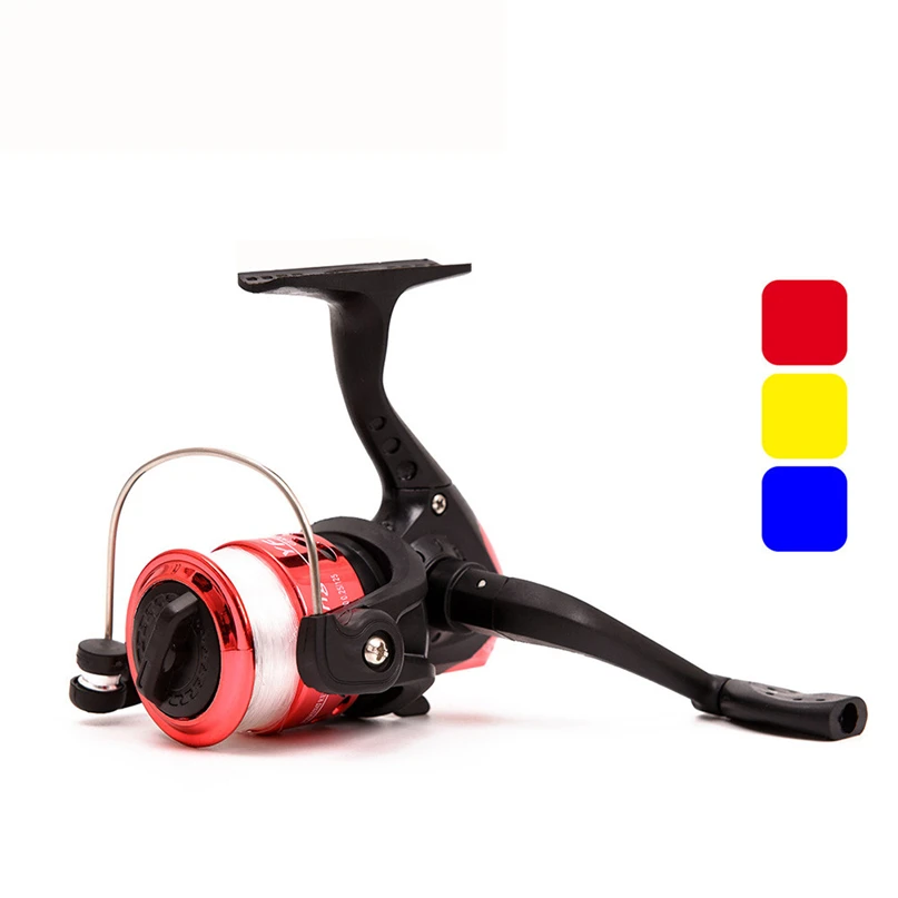 Fishing Reals Aluminum Body Spinning Reel High Speed G-Ratio 5.21 Fishing Reels with Line Copper rod rack drive Fish Tools #FS4 (23)