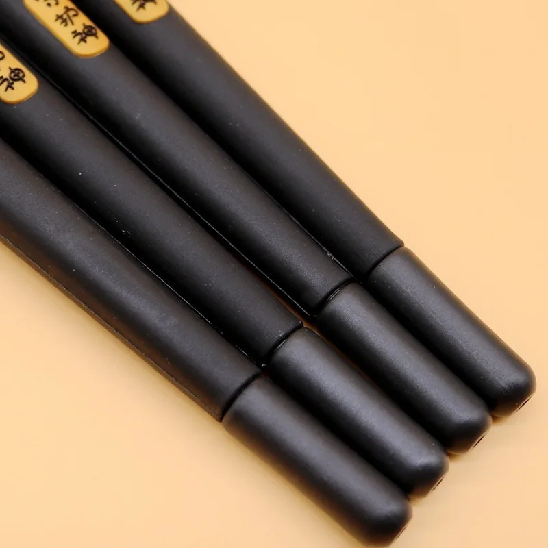 Criativo dos Desenhos Unidades Pacote Animados Japoneses Delgado Homem Defensor Careta Gel Caneta Material Escolar Escritório Unissex Sinal Rolo 36 - 6 Canetas de gel
