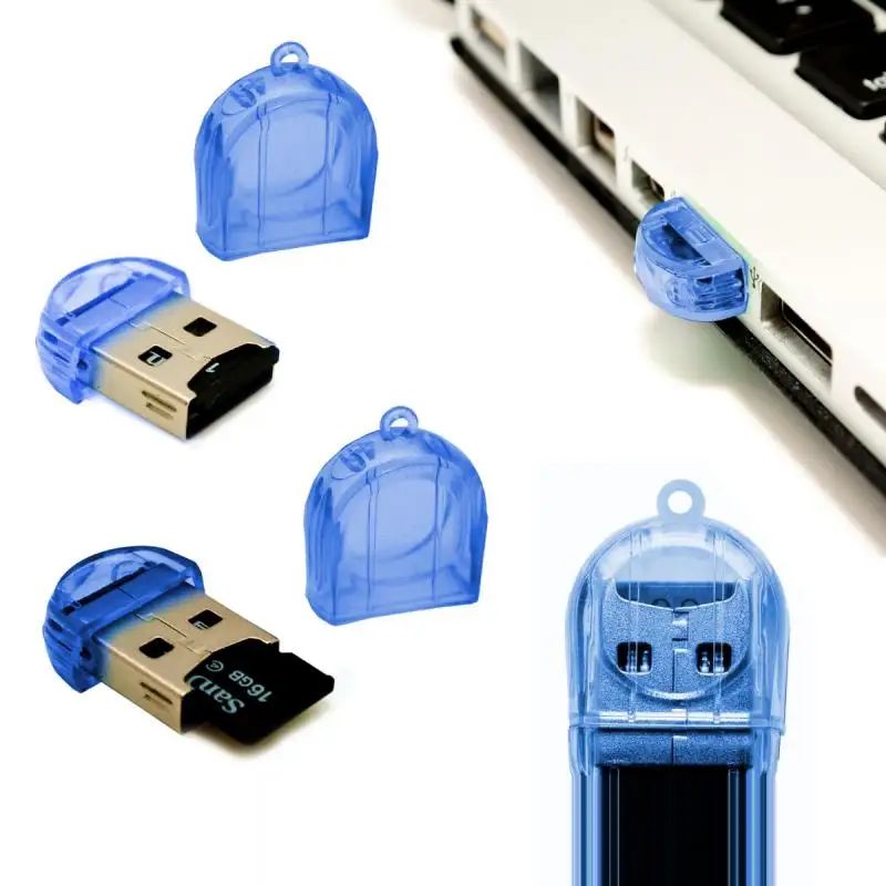 

New USB 2.0 TF Nano Micro SD SDHC SDXC Memory Card Reader Writer USB Flash Drive