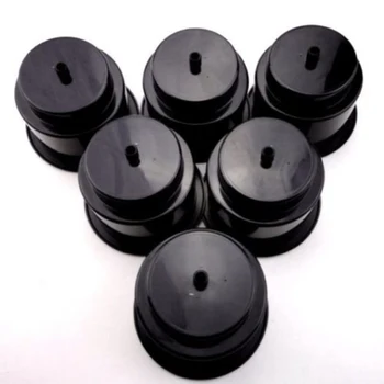 

6 Pack BLACK Boat Plastic Cup Drink Can Holder Boat Marine RV Universal
