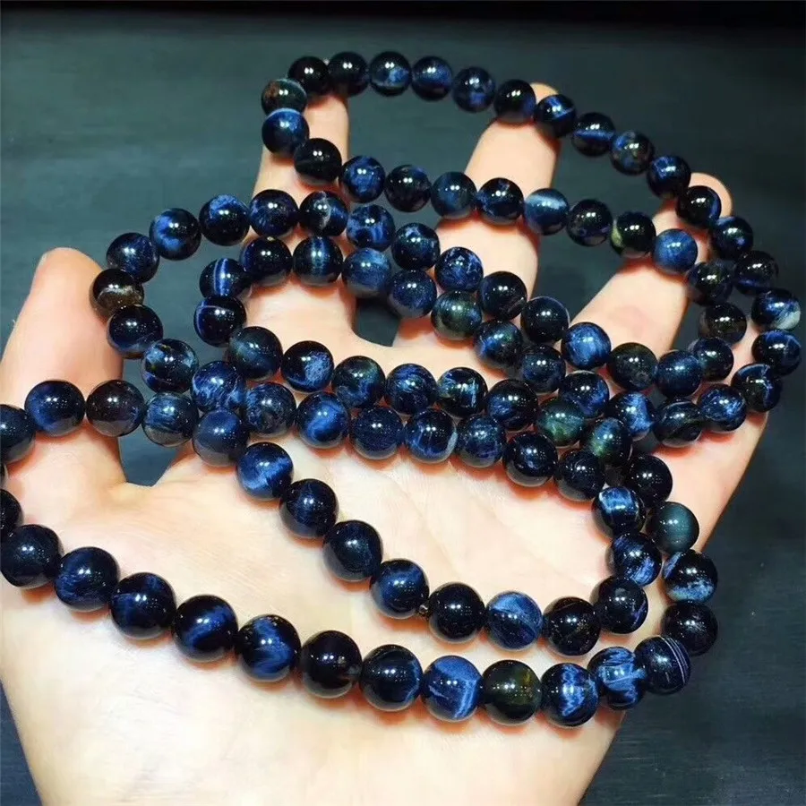 lot 6MM Natural Gemstone Round Beads Stretchy Bracelets Wholesale 