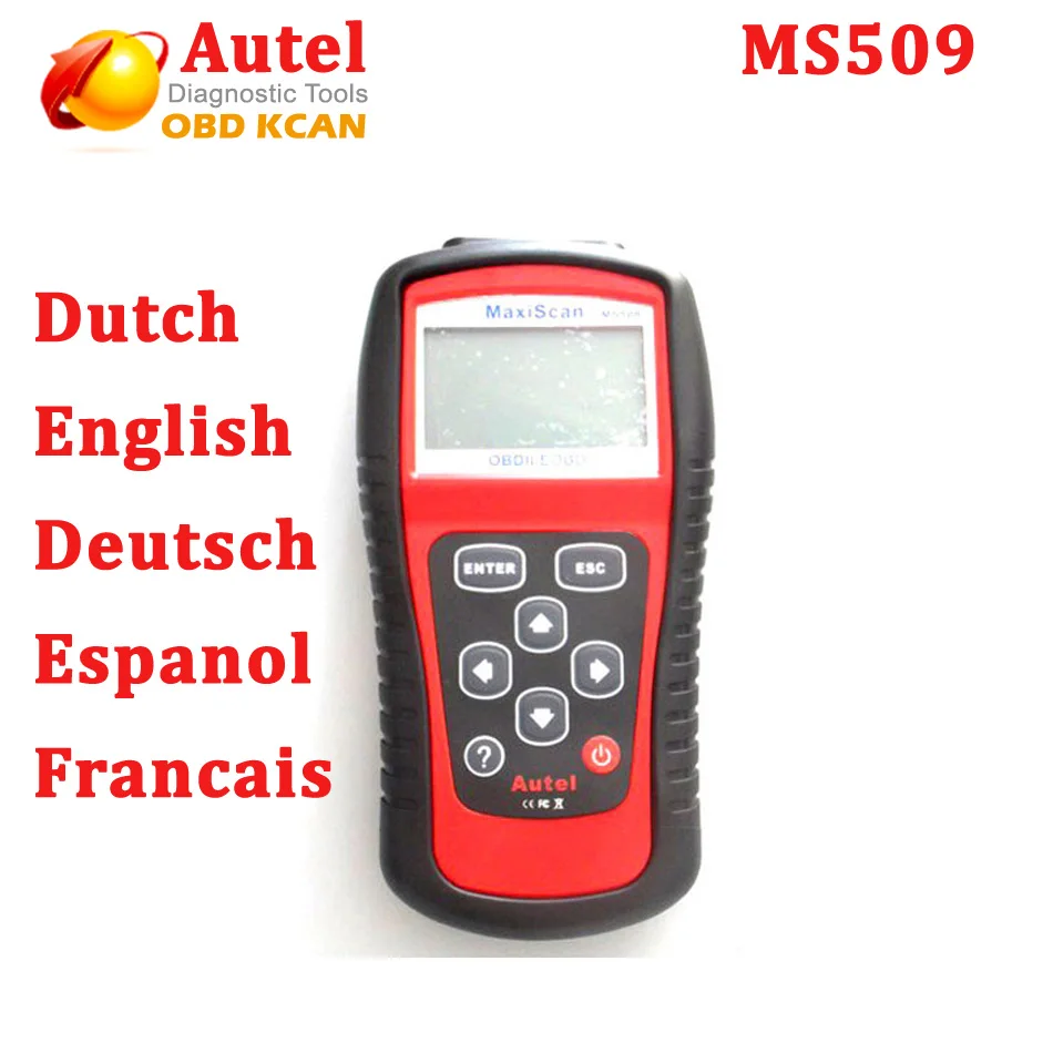 

AUTEL MaxiScan MS509 OBDII / EOBD Most Economical Auto Code Reader for US / Asian / Europe cars ms 509 Fast shipping