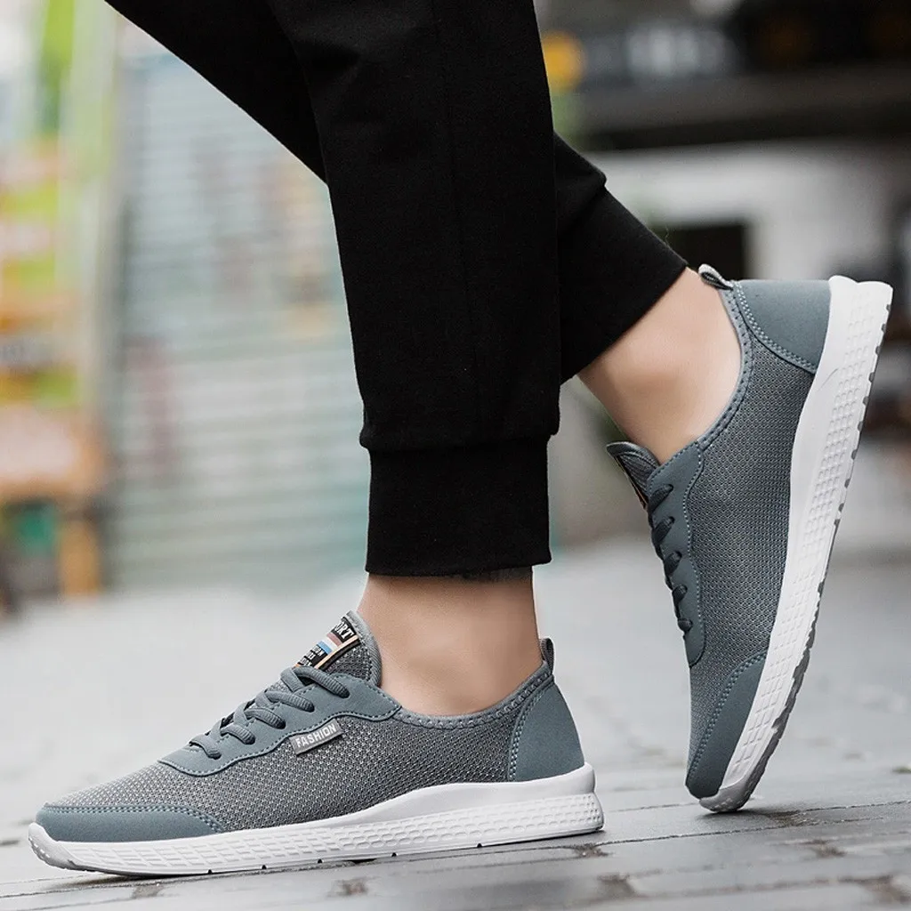 

JAYCOSIN NEW Shoes Men Sneakers Casual Sport Couple Large Size Mesh Running Shoes Wild Casual Shoes Breathable Sneakers MAR26
