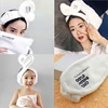 TwistTurban Headwear Velvet Rabbit Ears Headband Soft Towel Hair Band Wrap Headband For Bath Spa Make Up Women Girls Accessories ► Photo 3/6