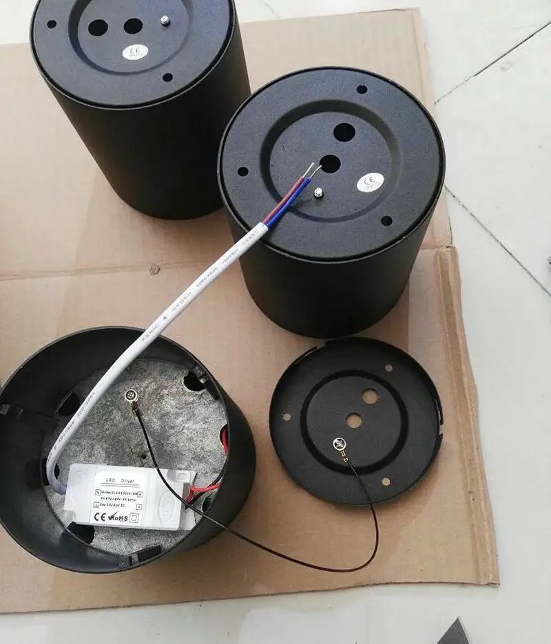 15 Вт 20 CREE COB светодиодный светильник Квадратный потолочный настенный Точечный