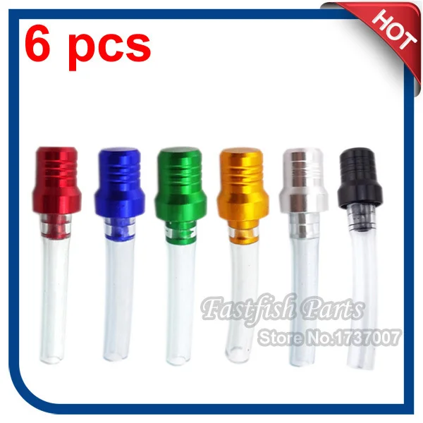 

6 pcs/pack Different Color Gas Fuel Tank Cap Valve Vent Breather Hose Tube For 50cc-160cc Chinese Pit Dirt Bikes Motorcycle