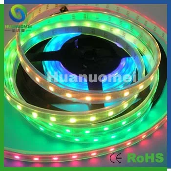 Полноцветная светодиодная лента Drive IC chip ws2812/2811 5050 SMD 60 пикс./м 300 светодиодов 5 м