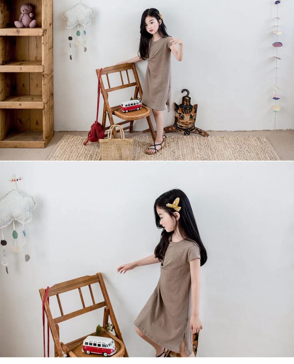 teenage t shirts korean dress girls baby girls summer clothes cotton dress for little princess clothing (12)