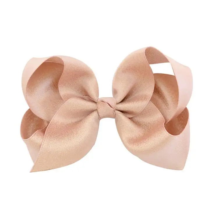 Double face satin ribbon hairbow4