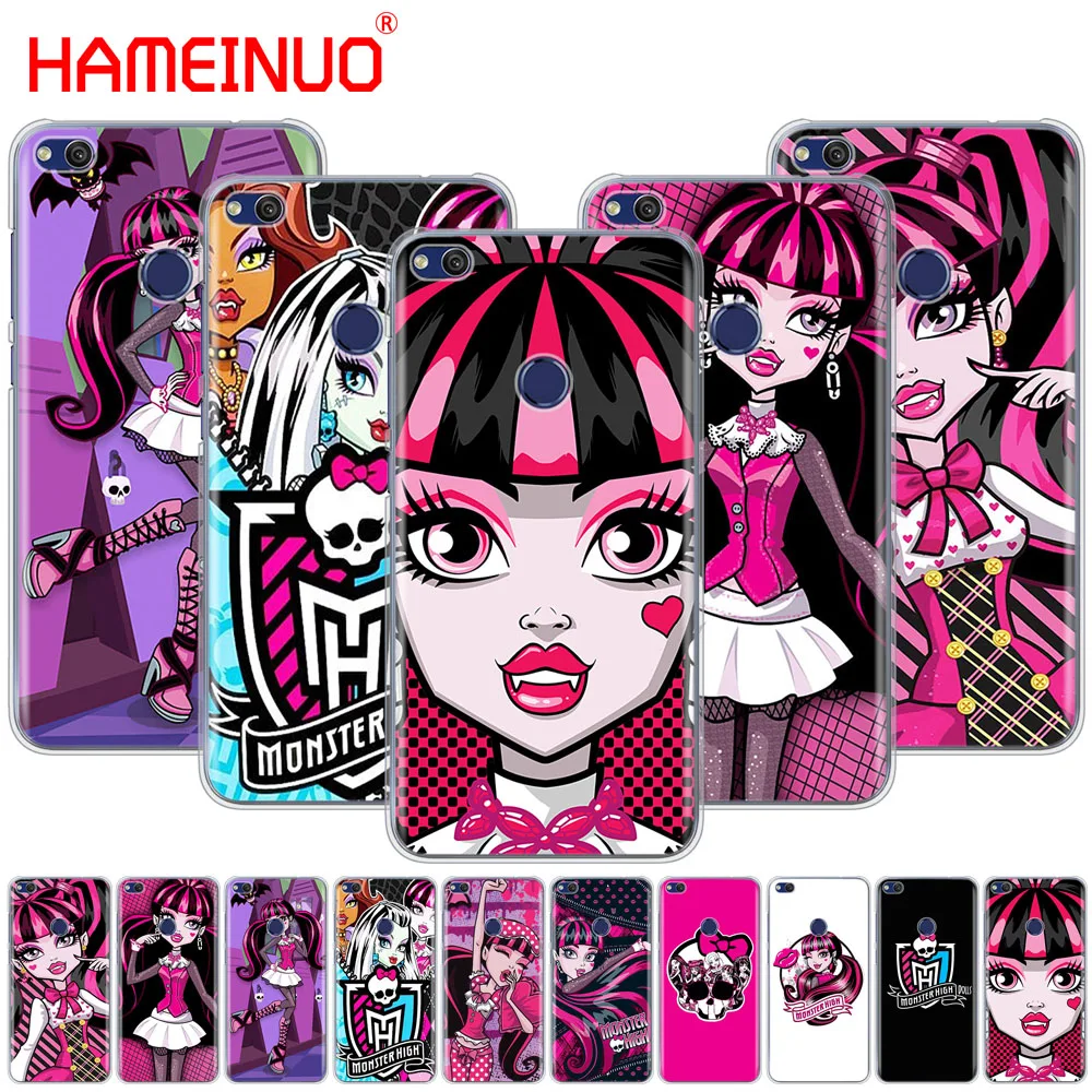 HAMEINUO Monster High чехол для телефона huawei Ascend P7 P8 P9 P10 P20 lite plus pro G9 G8 G7 2017|Бамперы| |