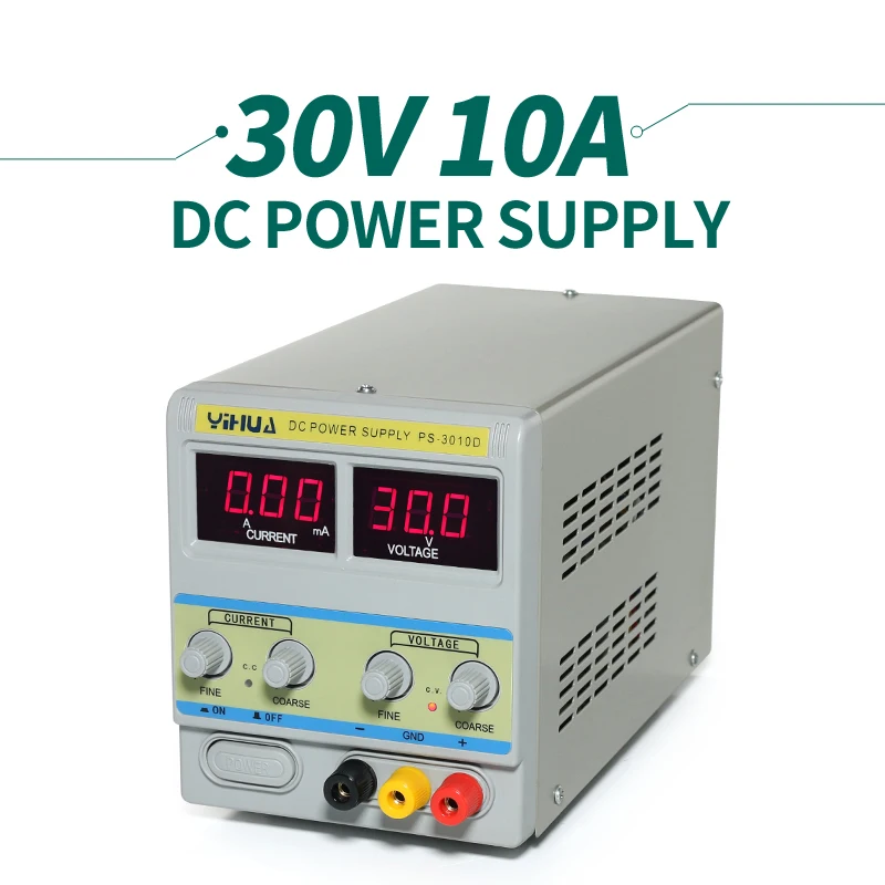 

YIHUA 3010D Direct Current Variable Power Supply LED Display 0-30V Output