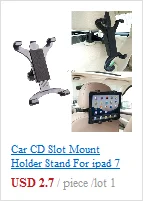 360 градусов Автомобильный держатель заднего сиденья планшет стенд подголовник крепление подставка для iPad 3,5-11 дюймов для планшета и