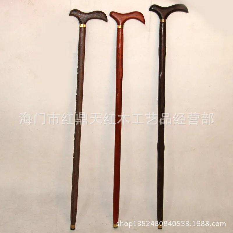 

Mahogany walking stick crutch wholesale wenge wood canes crutches elderly wings wood crutches fine grinding