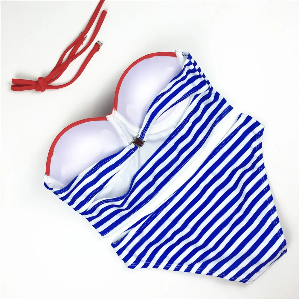 Striped Bathing Suit Push Up Bikini Women Sexy Bikini Blue White Striped Swimsuit Swimwear Cross Bandage Swimming Suit Plavky HTB11oUcRXXXXXaCaXXXq6xXFXXXF - Striped Bathing Suit Push Up Bikini Women Sexy Bikini Blue White Striped Swimsuit Swimwear Cross Bandage Swimming Suit Plavky