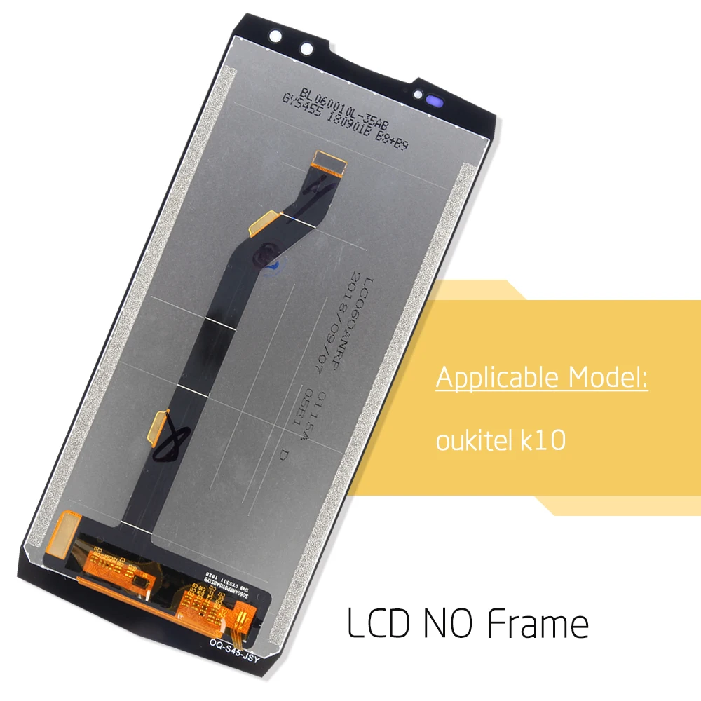 6 0 ''для OUKITEL K10 ЖК дисплей + сенсорный экран 100% оригинал протестированный