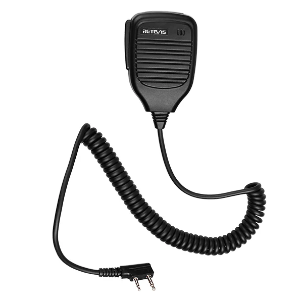 2 Pin PTT Динамик Микрофон для Kenwood BAOFENG UV-5R BF-888S Retevis H777 RT3 RT80 TYT PUXING Ham Радио рация C9001A