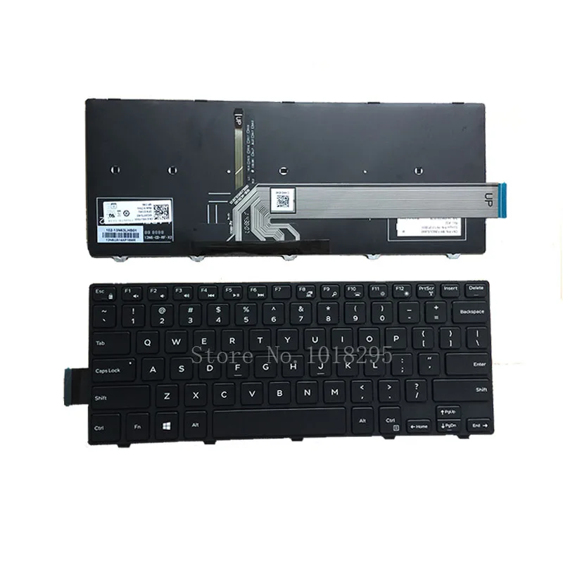 НОВЫЙ США клавиатура с подсветкой для DELL 14 3441 3442 N5447 N3442 14CR 14MR 050x15 SN8233 ноутбука черный клавиатура