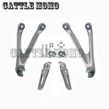 

New Rear Foot Pegs Footrest Bracket Mount For Honda CBR1000RR 2008 2011 2009 2010 Motorcycle Rear Foot Pegs Silver