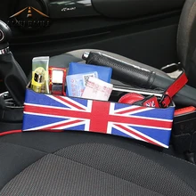 AMBERMILE Кожа автокресло щелевая коробка для хранения Gap органайзер для Mini Cooper R56 R55 R50 R53 R60 R61 F56 F55 f54 F60 аксессуары
