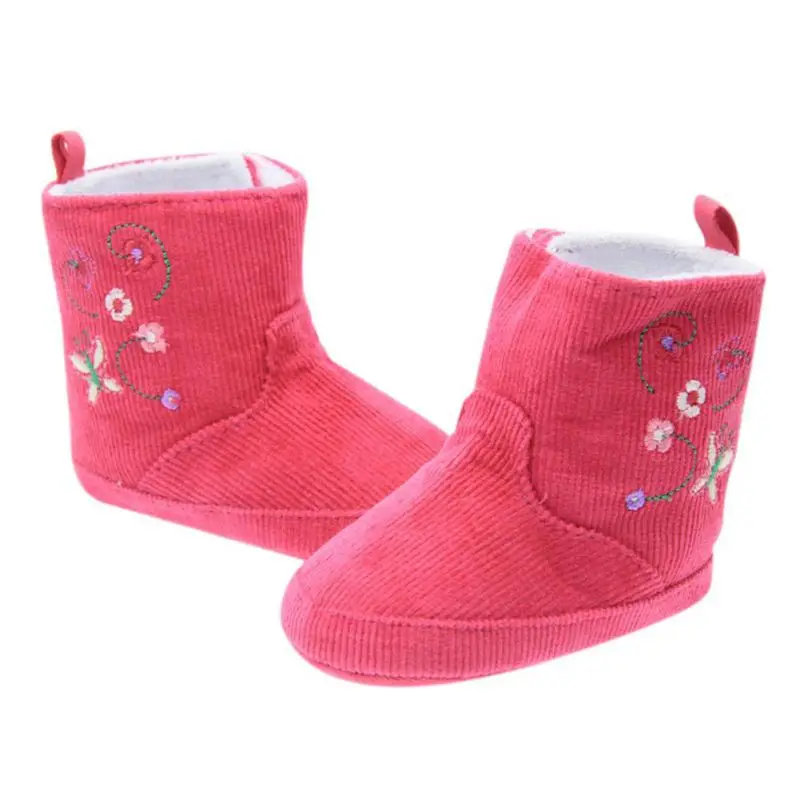 2017 di Inverno Del Bambino Stivali bambini Scarpe Bambino Appena Nato Del Bambino Caldo Della Ragazza Pattini di Bambino Suola Morbida Gonna In Avanti