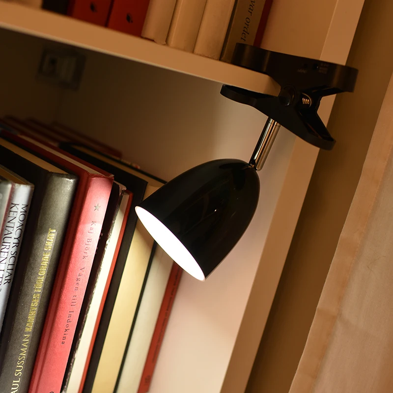 Super Bright Led Desk Lamp Portable Clip Lamp For Bedside Reading