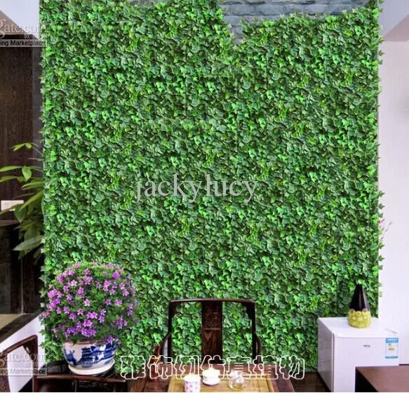 

Length of 250 cm Artificial Silk Simulation Climbing Vines Green Leaf Ivy Rattan for Home Decor Bar Restaurant Decoration