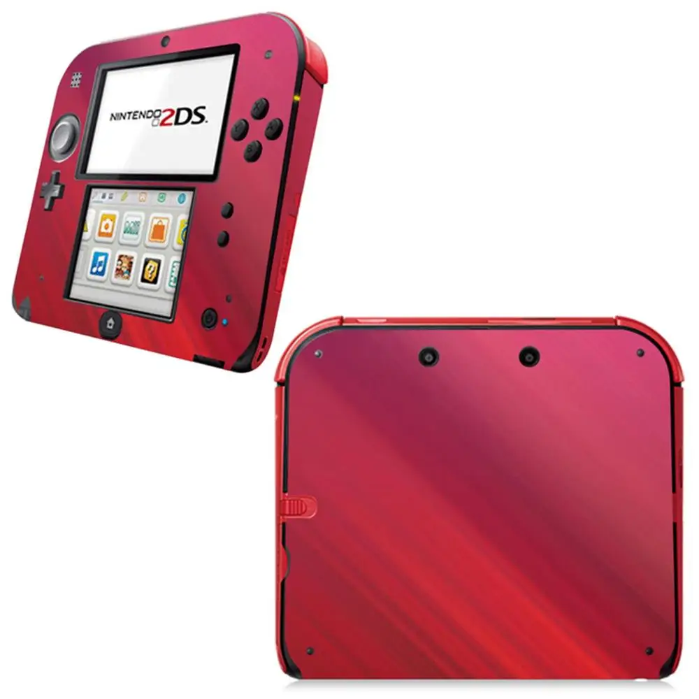 Игровые аксессуары наклейка для No 0090 из 2DS защитная наклейка виниловая кожа для nintendo 2DS скины наклейки s - Цвет: Золотой