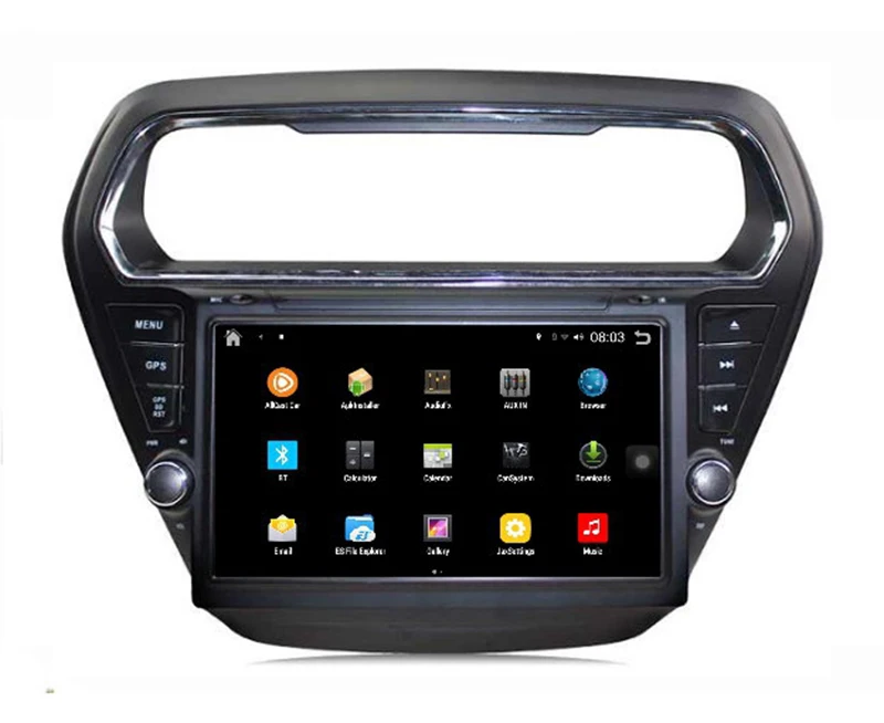 8 дюймовый автомобильный dvd плеер на основе Android с GPS 3G/WIFI/BT TV DVR OBD аудио Радио