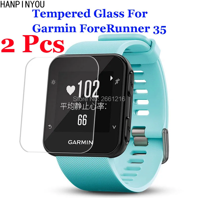 2 шт./партия для Garmin ForeRunner 35 FR35 закаленное стекло 9H 2.5D Премиум Защитная пленка для экрана уличные спортивные часы для бега