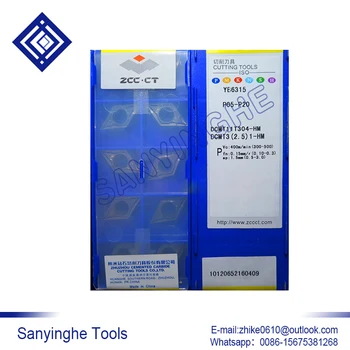 

free shipping high quality 10pcs/lots YB6315 DCMT11T304-HM cnc carbide turning inserts