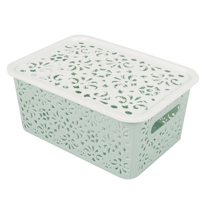 1PC PP Hollow Underwear Bra Storage Box Drawer Closet Organizers Boxes For Scarfs Socks Desktop Cosmetic Sundries Finishing Box