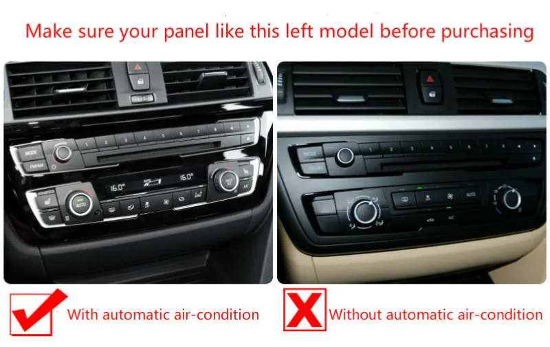 3 шт. для BMW 1 2 4 серии F30 F34 F46 GT X1 F47 F48 13 17 автостайлинг ручки кондиционера аудио круг