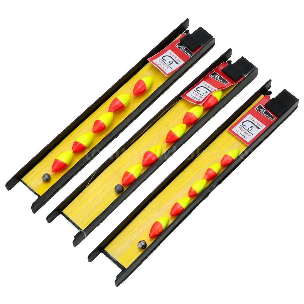 3pcs Fishing Float Seven Floats Drift Fishing Line Hook Line Group