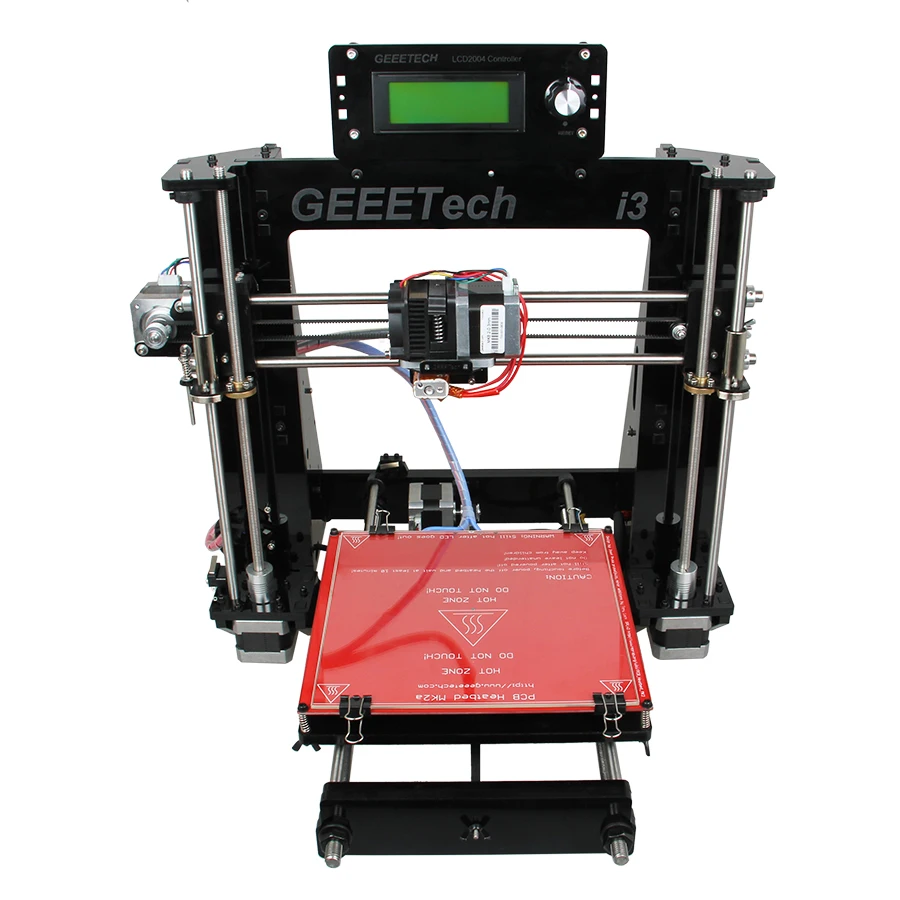 Geeetech Prusa i3 Pro B 3d принтер с открытым исходным кодом акриловая рамка Высокая точность Impressora DIY Набор lcd Горячая машина