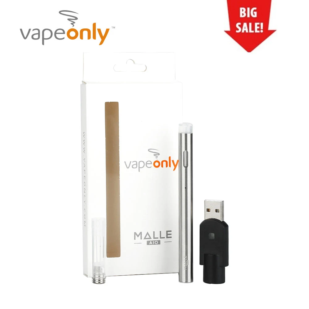 Новый стартовый набор VapeOnly Malle AIO 180 мАч с многоразовым распылителем 0 7 мл и