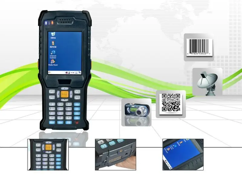 Считыватель RFID идентификационный портативный UHF сканеры ручной сканер