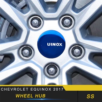

For Chevrolet Equinox 2017 Car Styling Car Emblem Wheel Center Hub Cap Wheel Badge Trim Covers