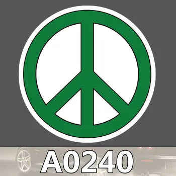 

A0240 Peace symbols sticker sign logo against war waterproof suitcase laptop guitar luggage skateboard bicycle toy Kids stickers