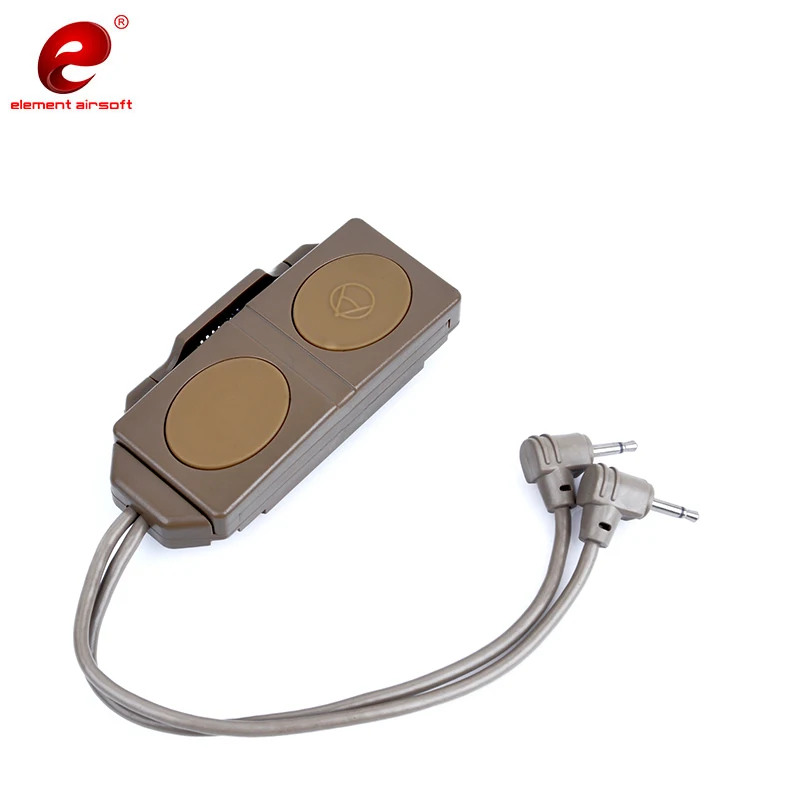 

DOUBLE REMOTE CONTROL for two Illumination Devices (EX175 / EX176) tactical flashlight black DE EX177