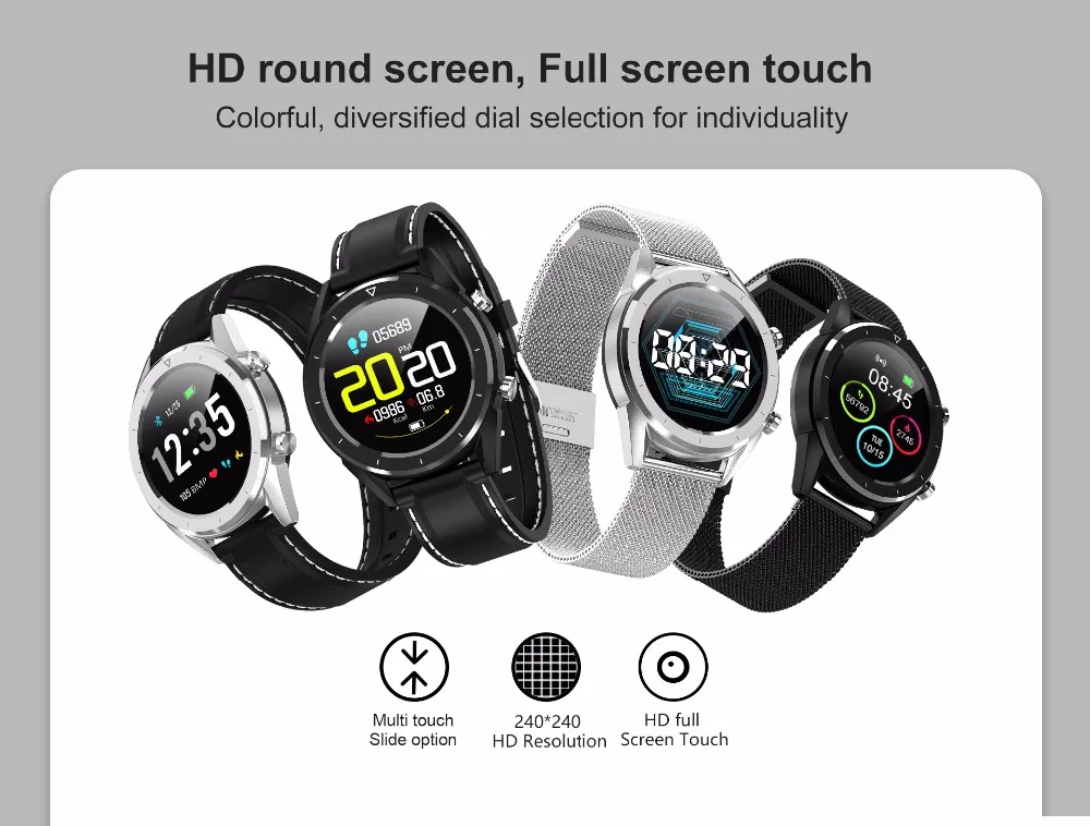 2019 dt5828 спортивный смарт-браслет часы с монитором сердечного ритма, ЭКГ крови Давление IP68 Фитнес трекер Wrisatband Смарт-часы
