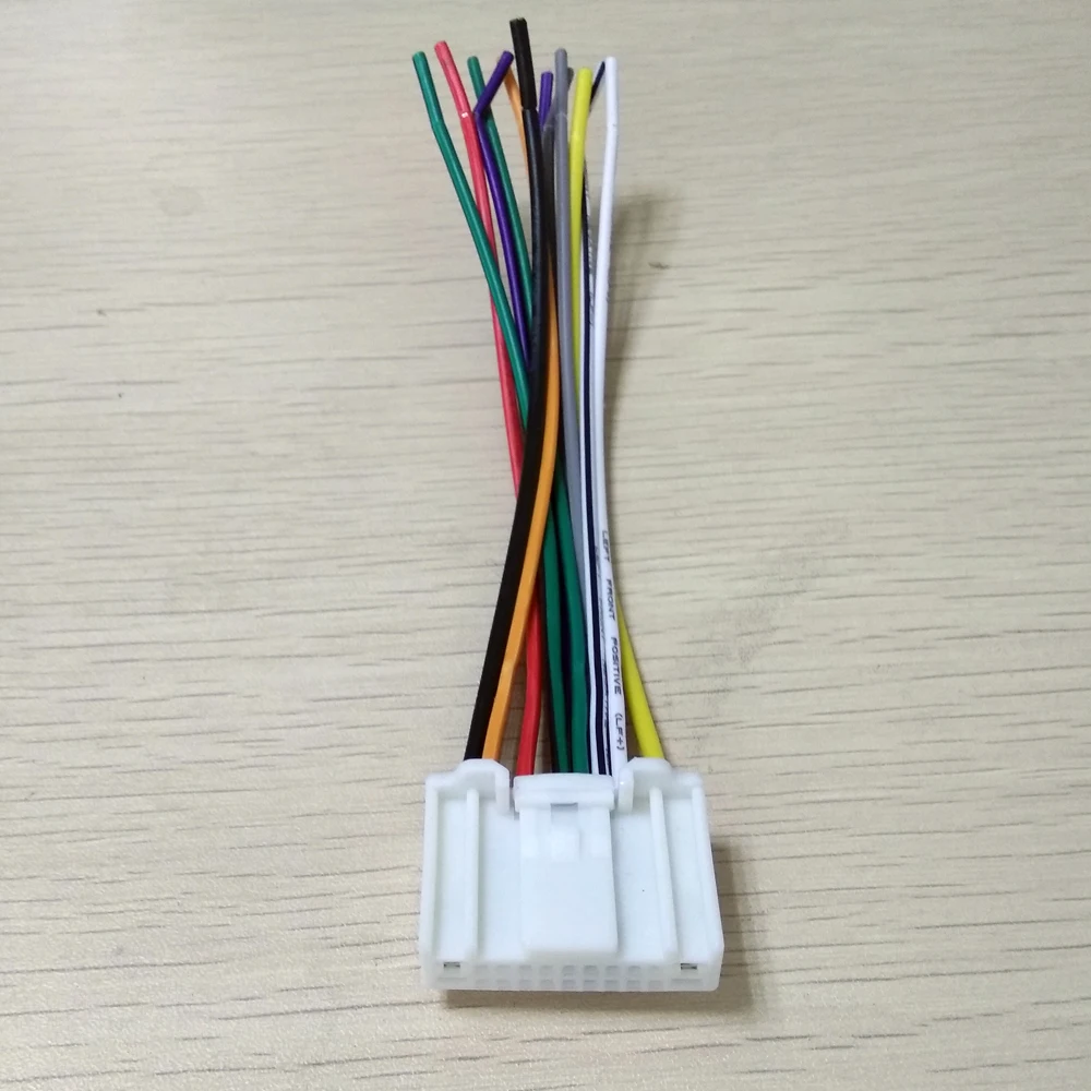 In Car Radio CD Changer Harness Cable Adapter For Nissan Qashqai Livina Tiida (3)